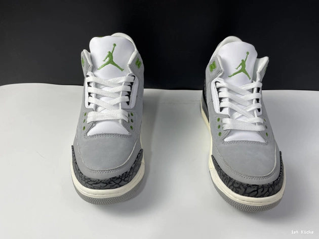 136064-006 Jordan Retro Air 3 Chlorophyll 0711